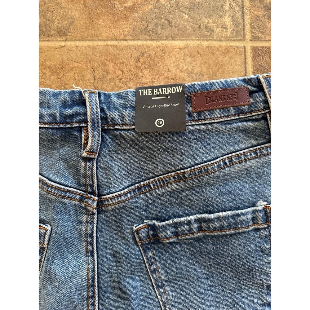 Blank NYC The Barrow Vintage High Rise Short Size 26 - Picture 10 of 12